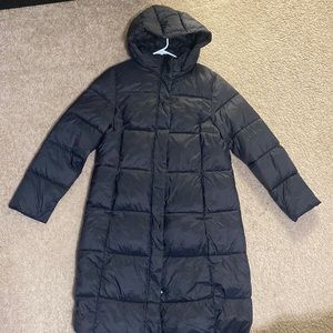 Black Long Falls Creek Women’s Coat